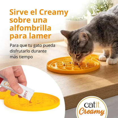 Snack líquido para gatos sabor atún Creamy 15 x 10 g Catit