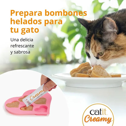 Snack líquido para gatos sabor atún Creamy 15 x 10 g Catit