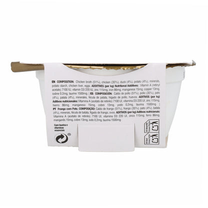 Comida húmeda para gatos Dinner pollo con pato Cuisine 75 g Catit