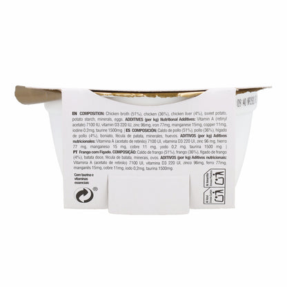 Comida húmeda para gatos Dinner pollo con hígado Cuisine 75 g Catit