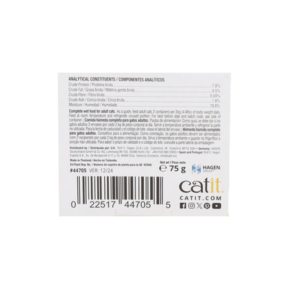 Comida húmeda para gatos Dinner pollo con hígado Cuisine 75 g Catit