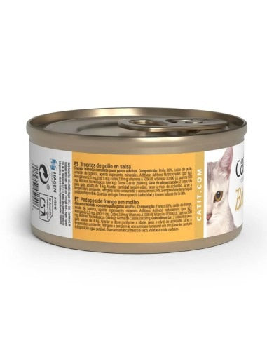 Comida húmeda para gatos Bites de pollo Cuisine 75 g Catit