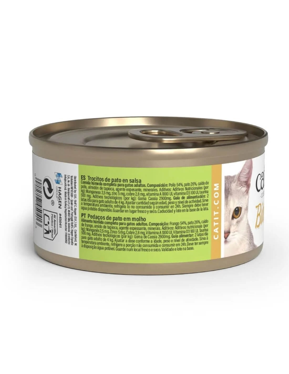 Comida húmeda para gatos Bites de pato Cuisine 75 g Catit