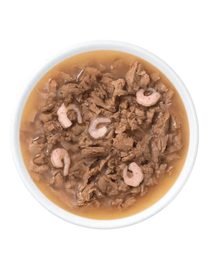 Comida húmeda para gatos Duet pollo con gambas Cuisine 75 g Catit