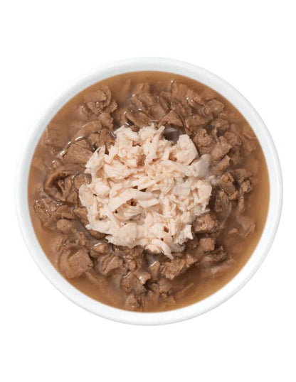 Comida húmeda para gatos Duet salmón con pollo Cuisine 75 g Catit