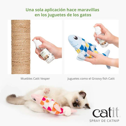 Spray de hierba gatera Catnip 90 ml Catit