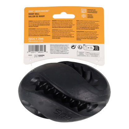 ChewChasers Pelota de Rugby Zeus 12,5cm