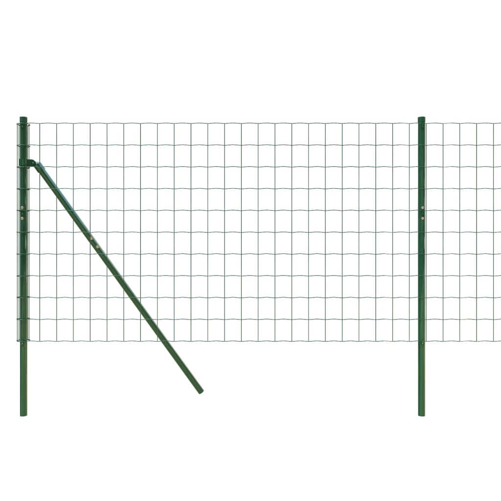 Cerca De Alambre De Acero Galvanizado Verde 1x25 M / Vetonek_1