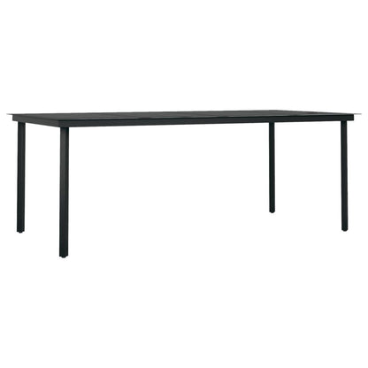Vidaxl Juego De Comedor Para Jardín 9 Piezas Gris_4