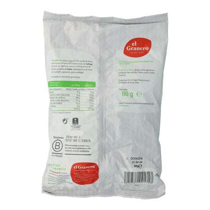 Tortitas Extrafinas de Arroz Integral y Pesto Sin gluten El Granero 60 g