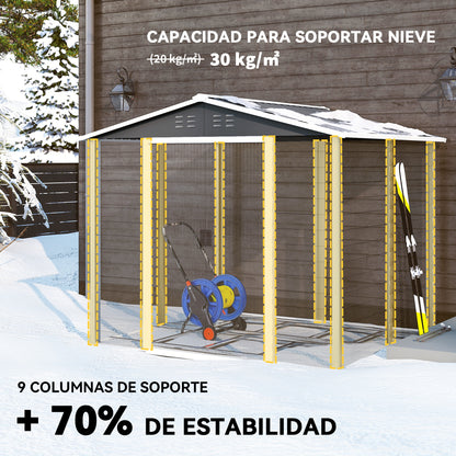 Outsunny Caseta De Jardín Exterior 4_4