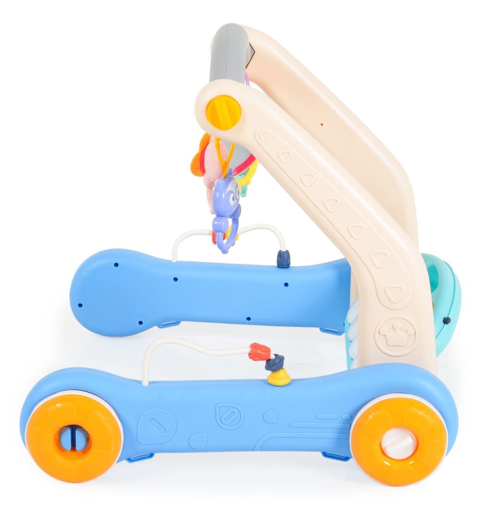 Andador 2 En 1 Y Tapete De Juego Piano He0637 Pink_2