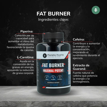 Fat burner Quemagrasas Planeta Huerto 90 caps