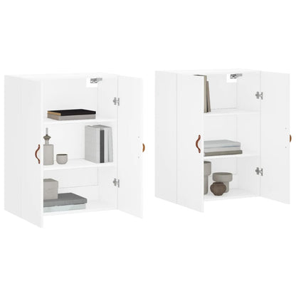 Armarios De Pared 2 Unidades Blanco 69,5x34x90 Cm_2
