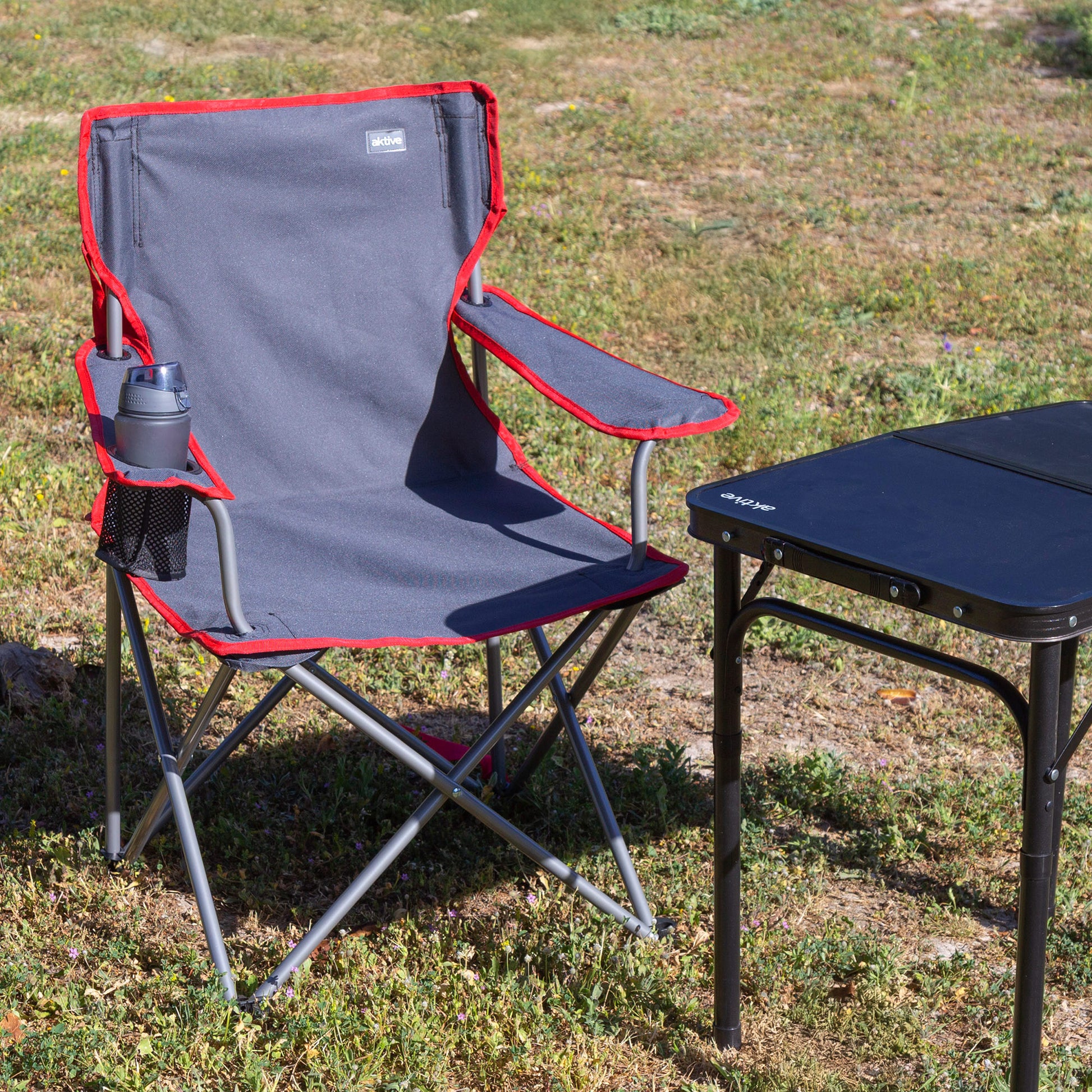 Aktive Pack Camping Con Silla Plegable + Bolsa Nevera 23l (2 Piezas)_5