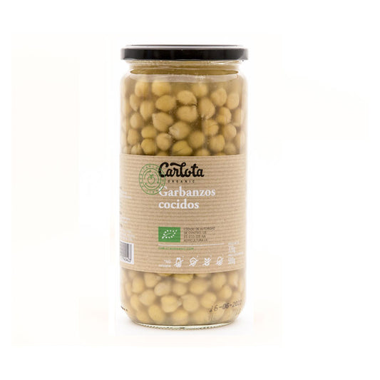 Garbanzos Cocidos Bio 720g Carlota Organic_0
