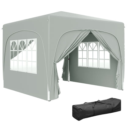 Outsunny Carpa Plegable 3x3 M_0