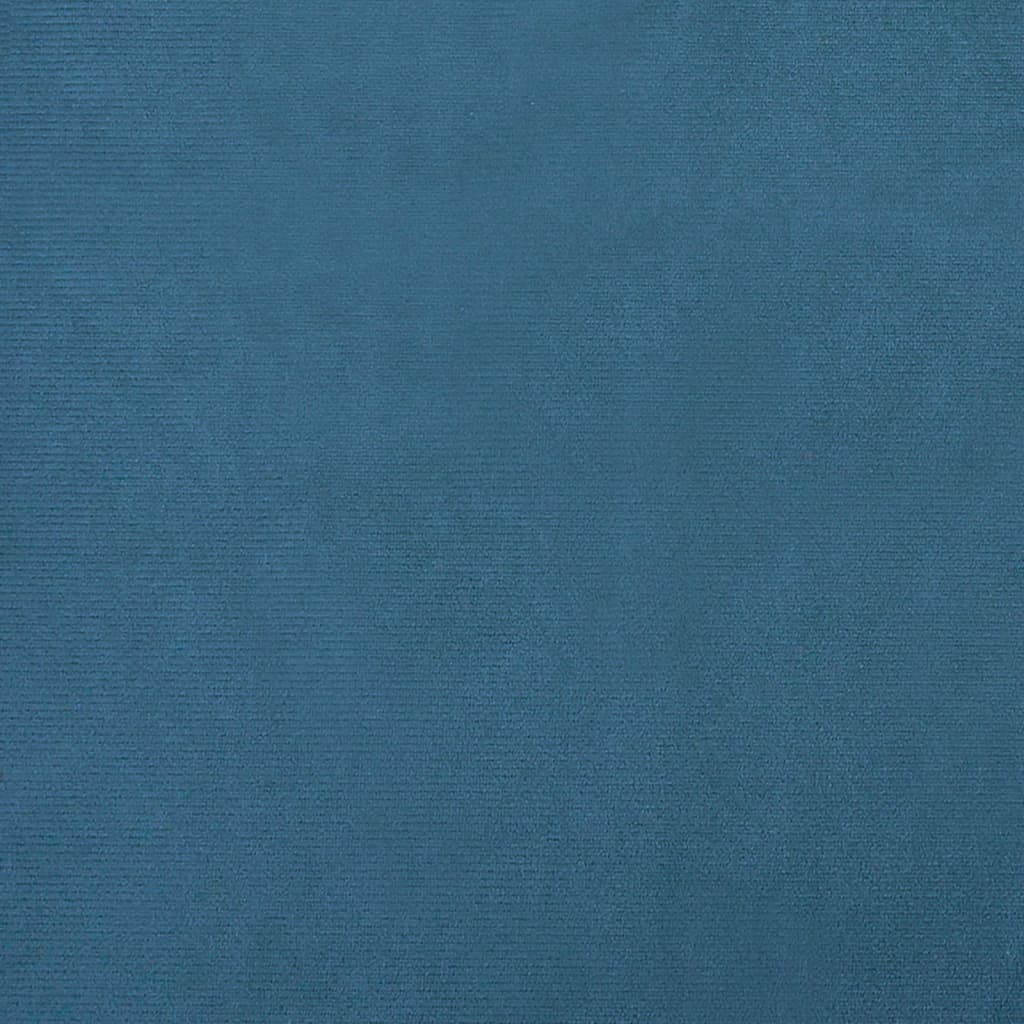 Cama Para Perros De Terciopelo Azul 95x55x30 Cm / Vetonek_5