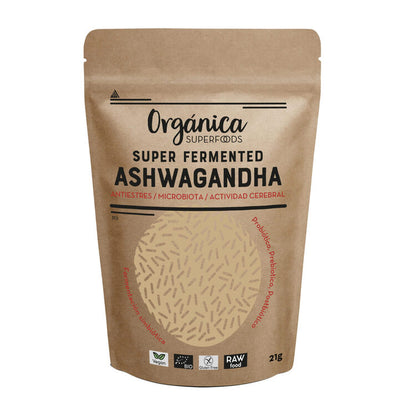Ashwaganda Fermentada Raw Sin Gluten Bio 90g_0