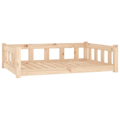 Vidaxl Cama Para Perros 105,5x75,5x28 Cm Madera Maciza De Pino_0