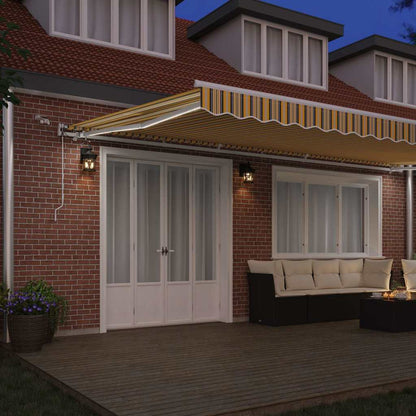 Toldo Retráctil Multicolor 600 X 300 Cm Poliéster_2