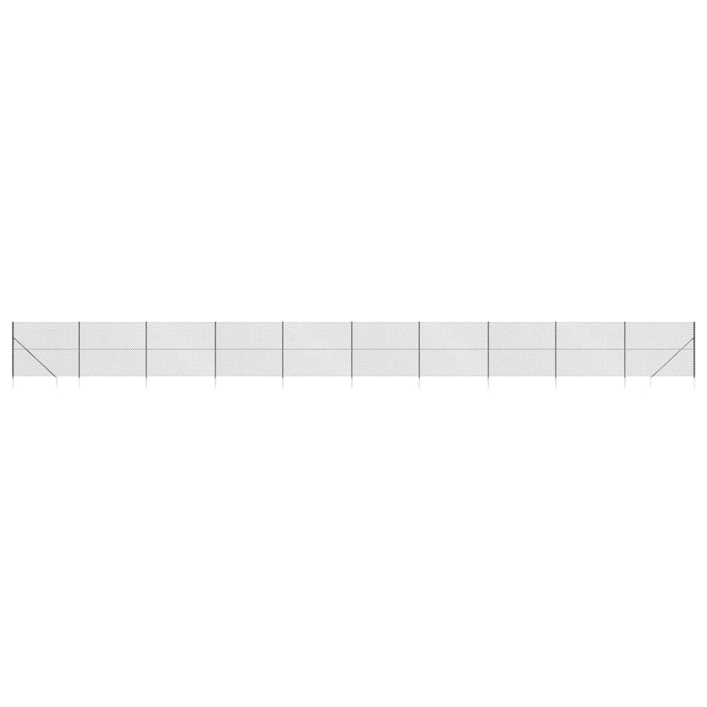 Cerca De Alambre Con Pinchos De Anclaje Gris Antracita 1,8x25 M / Vetonek_0