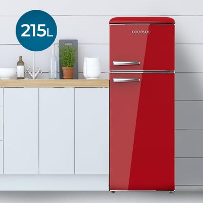 Cecotec Frigorífico Retro Bolero Coolmarket 2d Origin 215 Red E_1