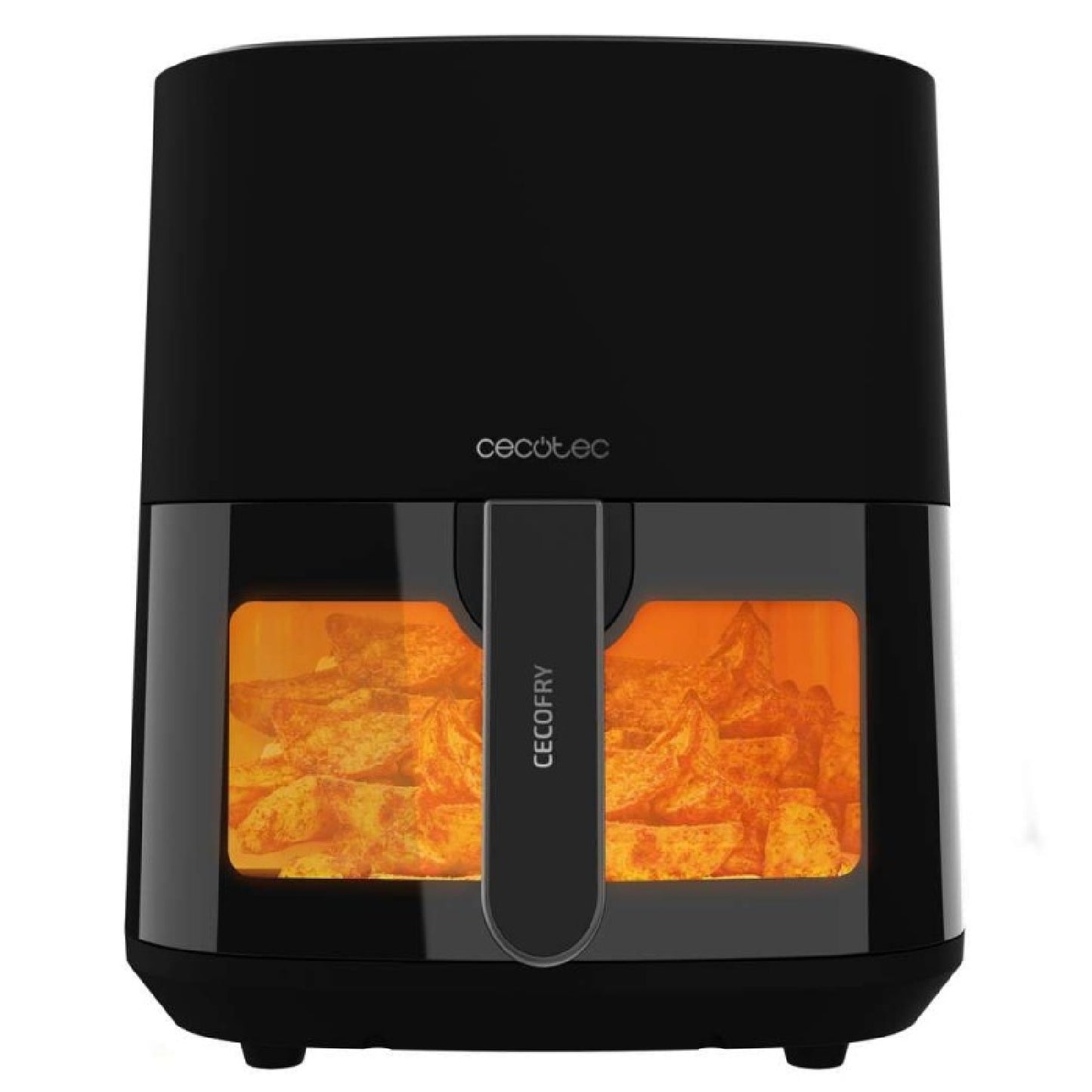 Freidora De Aire Sin Aceite De 5'5l Cecofry Fantastik Window 5500 Ventana 1500w, Tecnología Perfectcook, 9 Modos De Cocinado, Táctil, Regulable 80-2_0