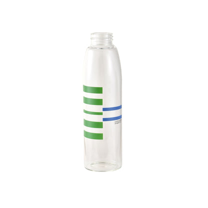 Botella De Agua 500ml Borosilicato Funda Verde Y Tapa De Grifo Rainbow Be_4