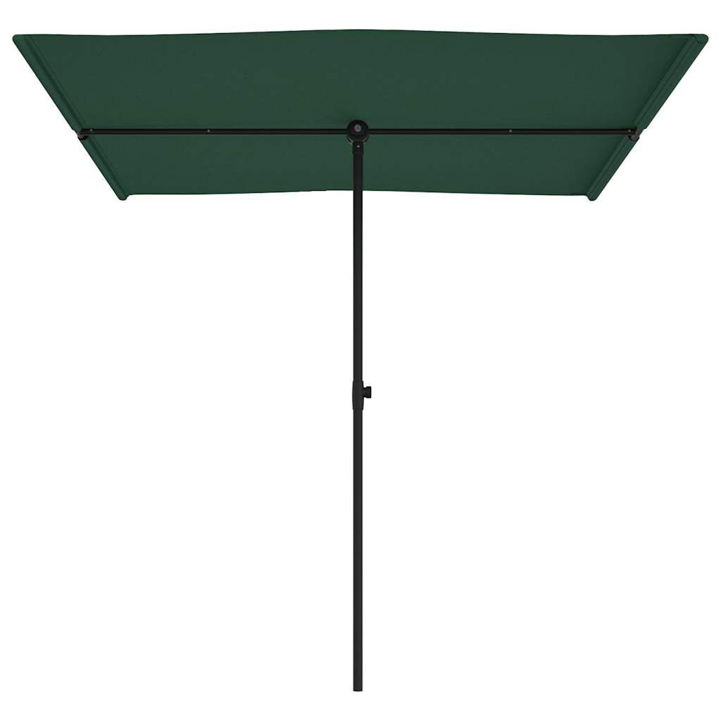 Vidaxl Sombrilla De Jardín Con Palo De Aluminio Verde 2x1,5 M_3