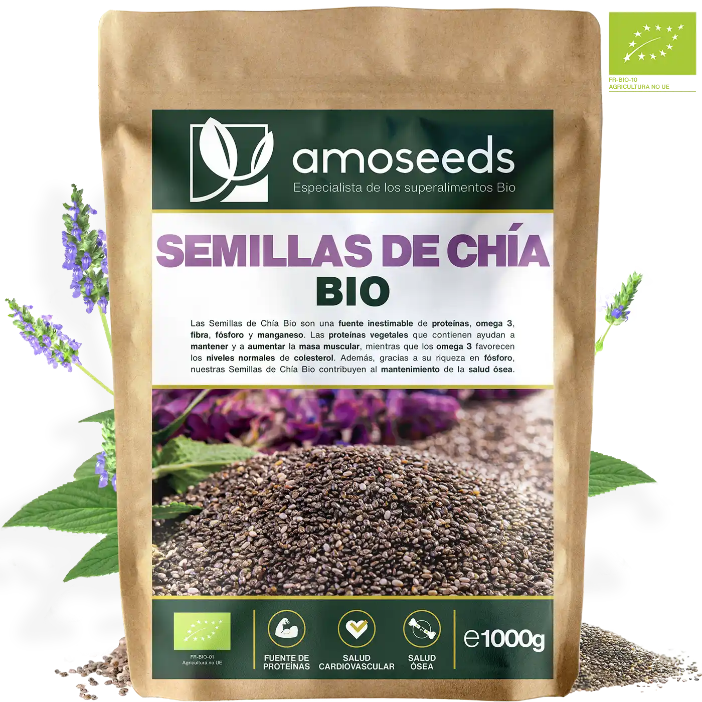 Semillas De Chía Bio 1kg_0