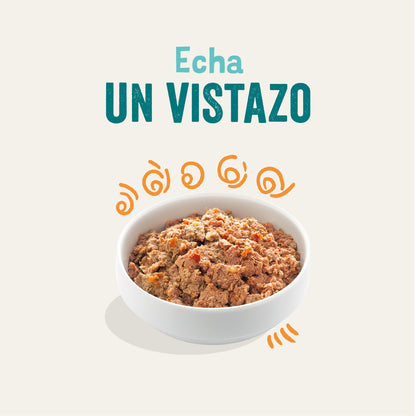 Tarrina de comida para perros con pollo y pavo sin cereales | Edgard & Cooper 150 g