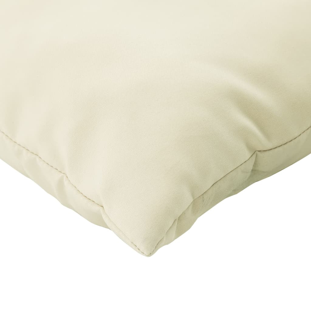 Vidaxl Cojines Decorativos 4 Uds Tela Crema 50x50 Cm_4
