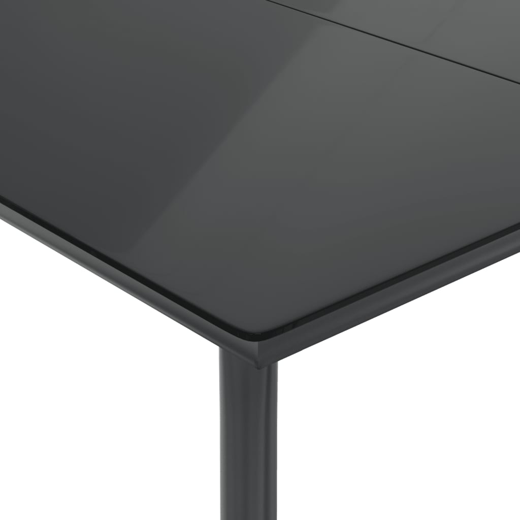 Set Comedor De Jardín 5 Pzas Cojines Ratán Sintético Gris Claro / Vetonek_1