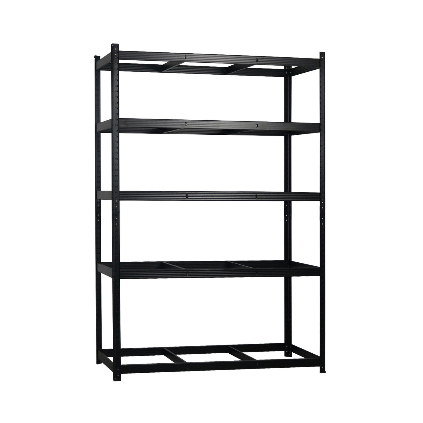 Estantería Modular Con 5 Baldas Ajustables 180x120x60cm 1250kg O91_1