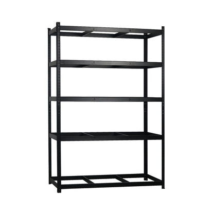 Estantería Modular Con 5 Baldas Ajustables 180x120x60cm 1250kg O91_1