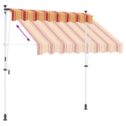 Toldo Retráctil Manual Gris Claro 400 Cm_5
