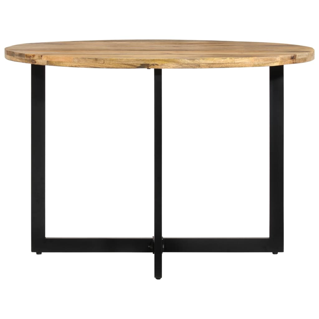 Mesa De Comedor Madera Maciza De Mango 110x75 Cm_0