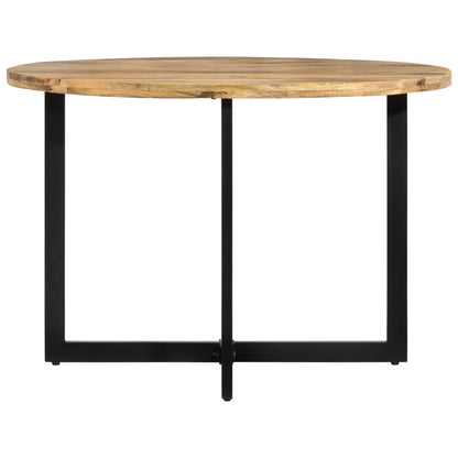 Mesa De Comedor Madera Maciza De Mango 110x75 Cm_0