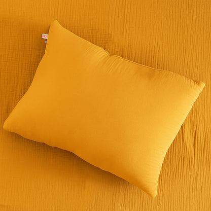 Cojín Rectangular De Algodón Orgánico Miel_4