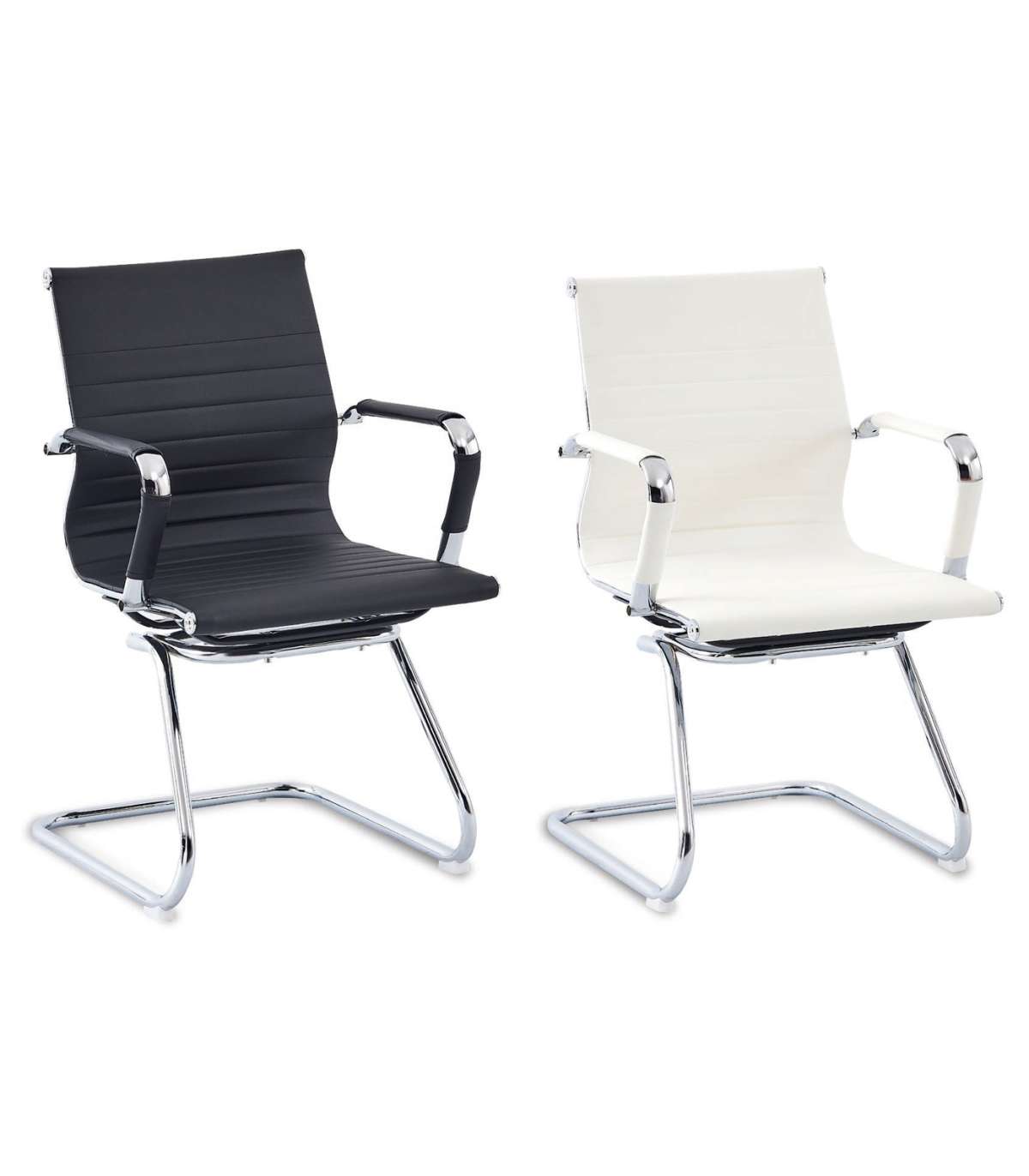 Silla Confidente París Acabado Negro, Fondo : 60 Cm, Ancho: 49 Cm, Alto: 89 Cm_5
