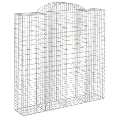 Cestas De Gaviones 8 Uds Forma De Arco Hierro 200x50x200/220 Cm_2