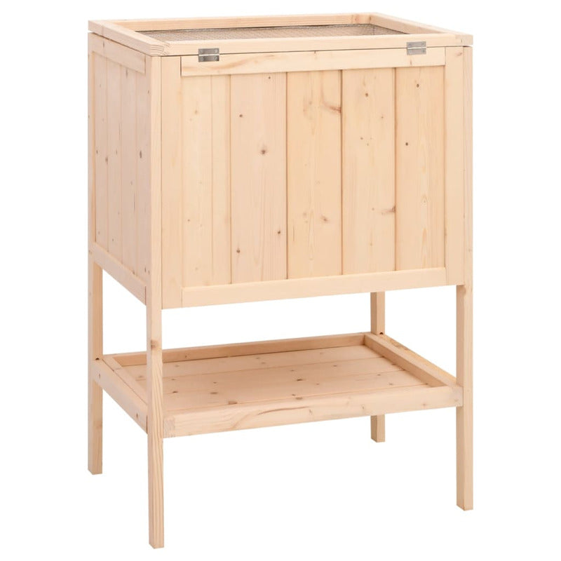Vidaxl Jaula Para Hámster 55x40x80 Cm De Madera Maciza De Abeto_5