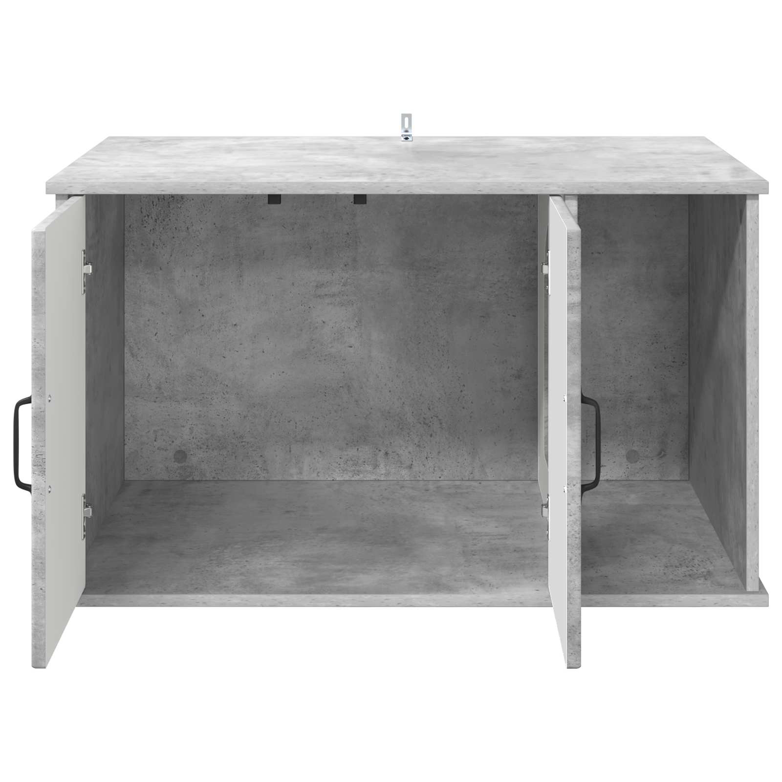 Casa Para Gatos Concreto 85 X 55 X 50 Cm Madera De Ingeniería_4