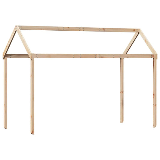 Techo De Cama Infantil Madera Maciza Pino 217x85,5x154 Cm_0