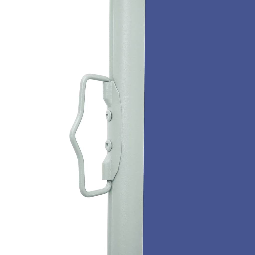 Vidaxl Toldo Lateral Retráctil De Jardín Azul 140x500 Cm_3