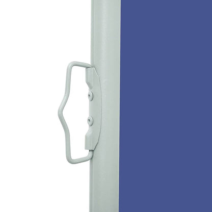 Vidaxl Toldo Lateral Retráctil De Jardín Azul 140x500 Cm_3