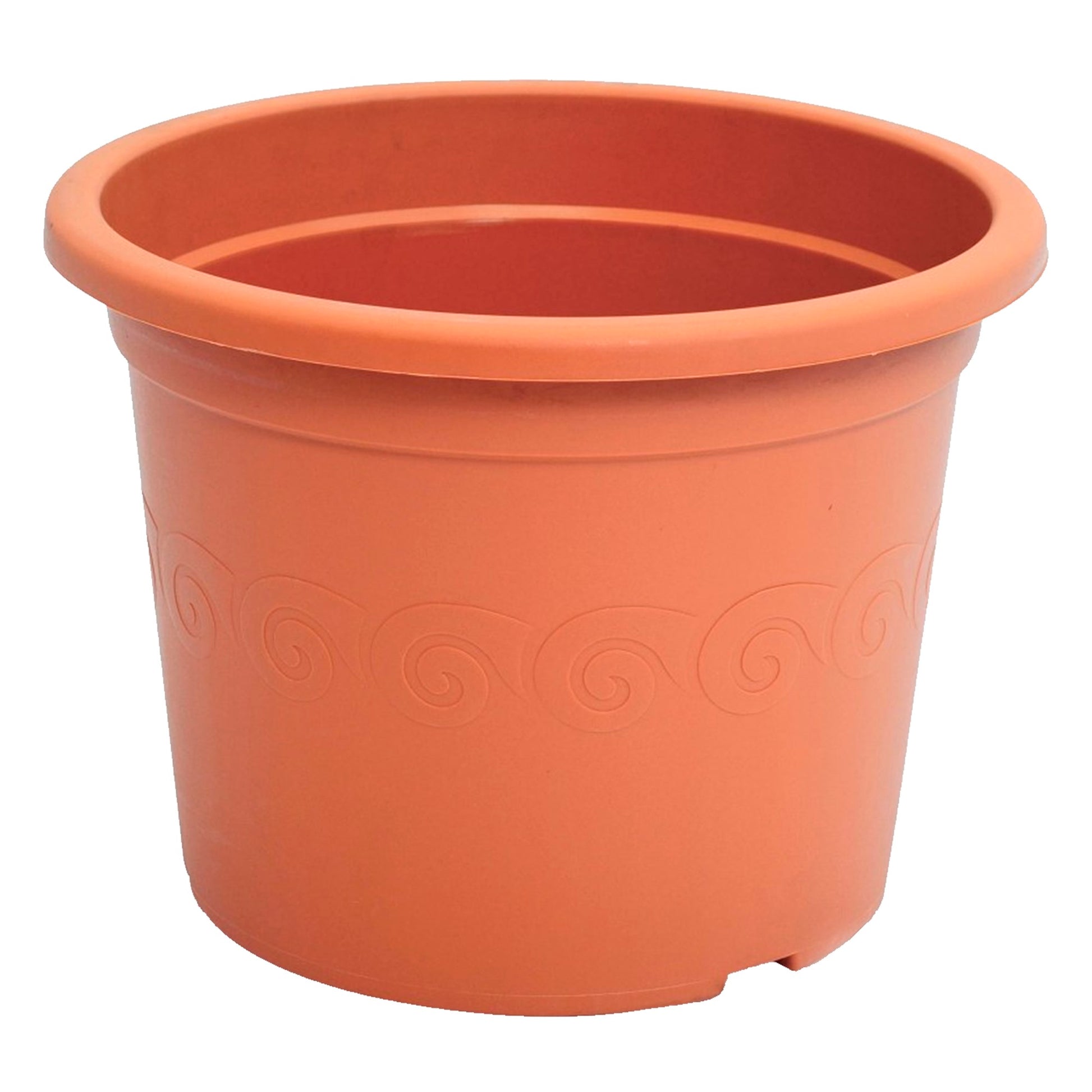 Maceta Plastica 6,5l., Dimensiones (mm) 280x280x212, Color Terracota_0