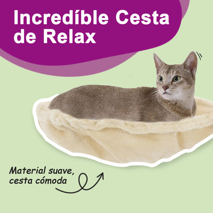 Vidaxl Rascador Para Gatos Con Postes De Sisal Crema 105 Cm_3