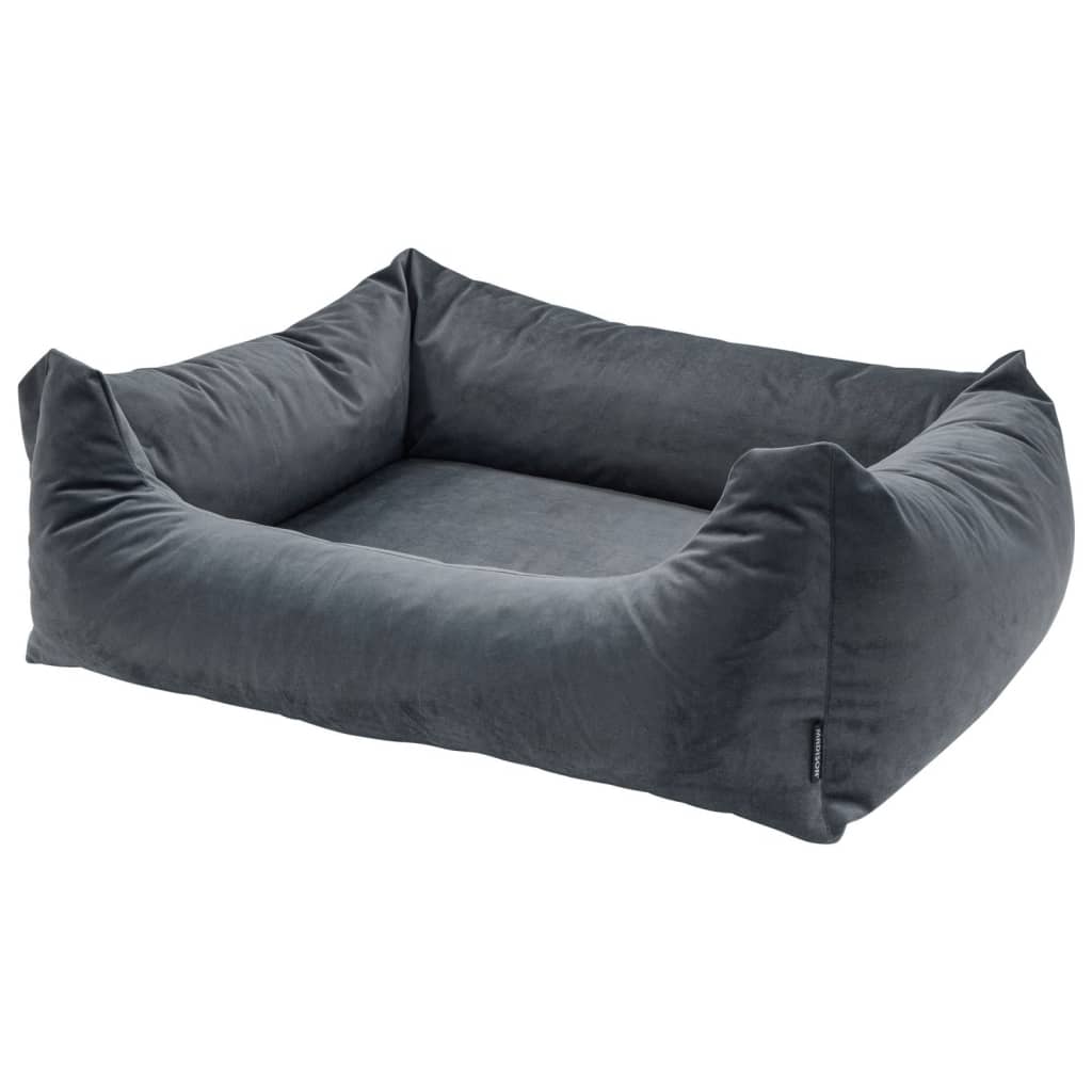 Madison Cama Para Perros Velvet Gris 100x80x25 Cm / Vetonek_1